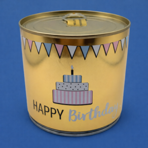 Kuchen aus der Dose: Happy Birthday (Brownie)