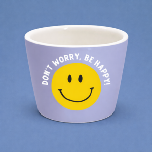 Eierbecher: Don't worry, be happy!