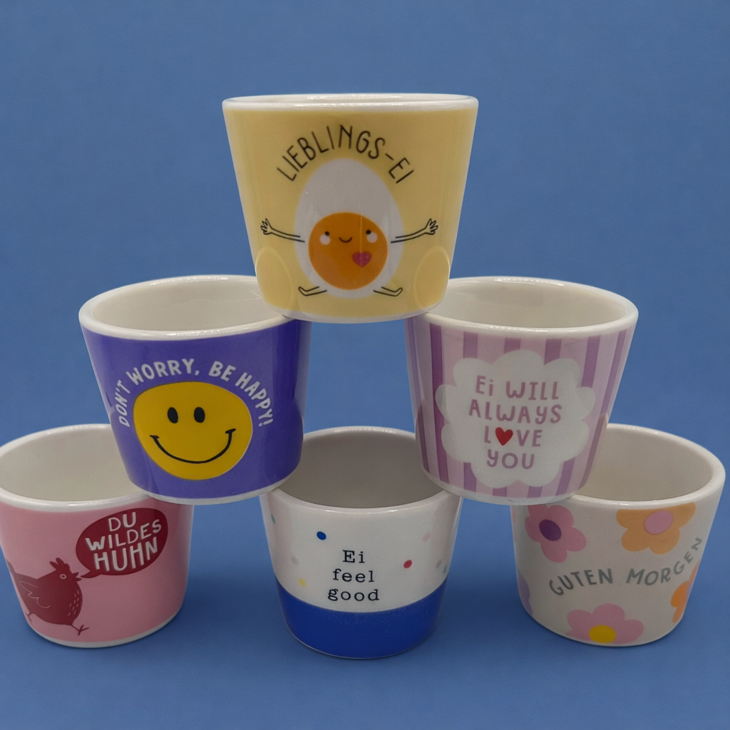 Eierbecher: Du wildes Huhn – Bild 2