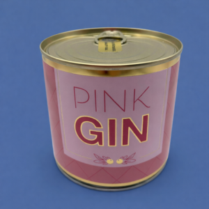 Kuchen aus der Dose: Pink Gin