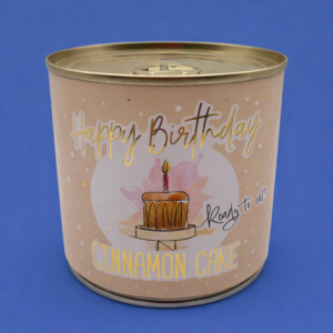 Kuchen aus der Dose: Happy Birthday (Zimt)