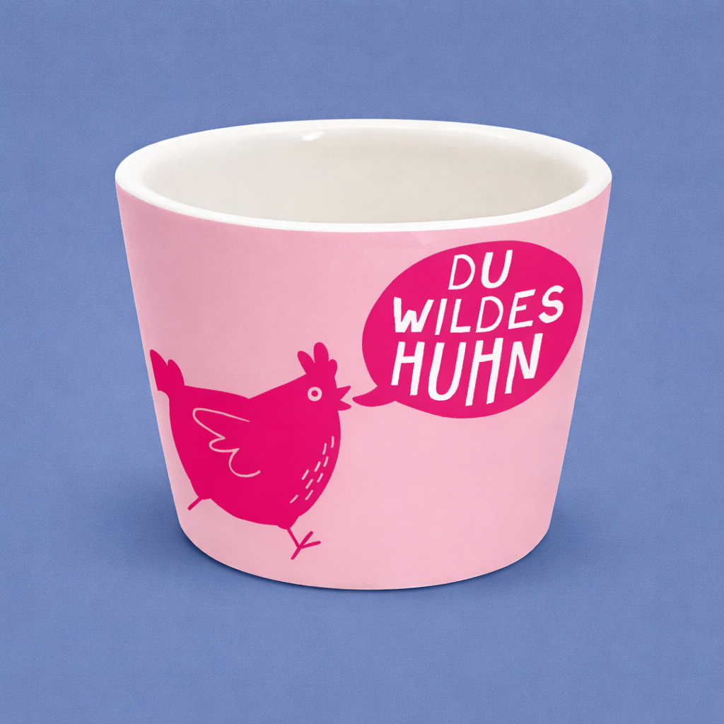 Eierbecher: Du wildes Huhn