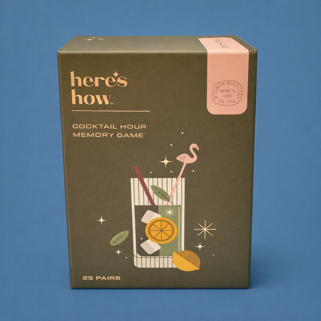 Here's How Cocktail Hour Memory-Spiel
