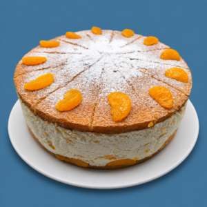 Frische Käse-Mandarinen-Sahnetorte